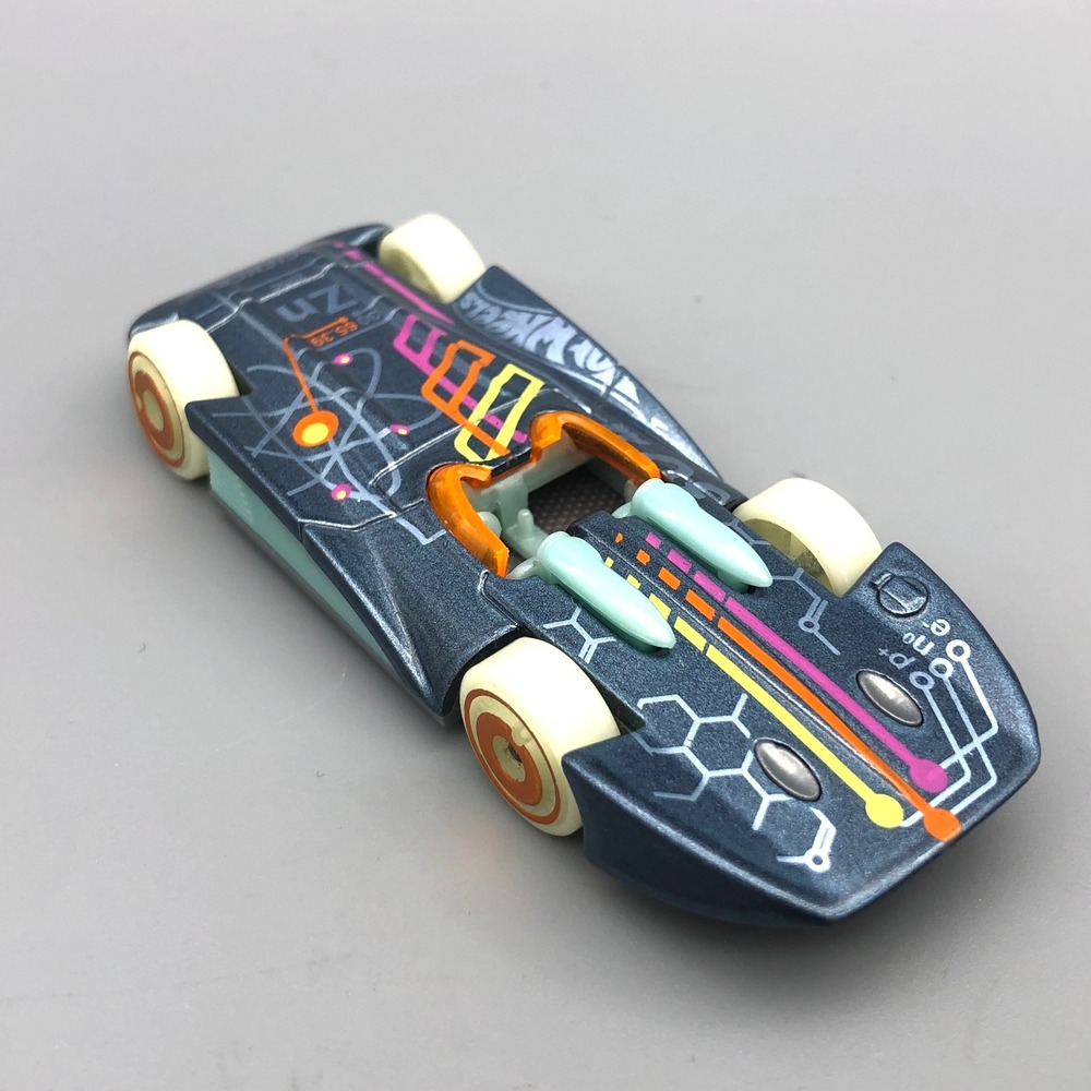 Hot Wheels Chevroletor Blue HW Science Glow Wheels Diecast Car 1/64 Glow in Dark - Picture 10 of 12